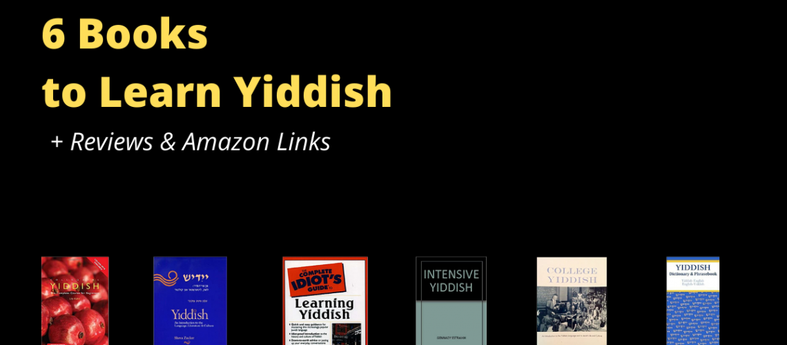 6 books to learn yiddish